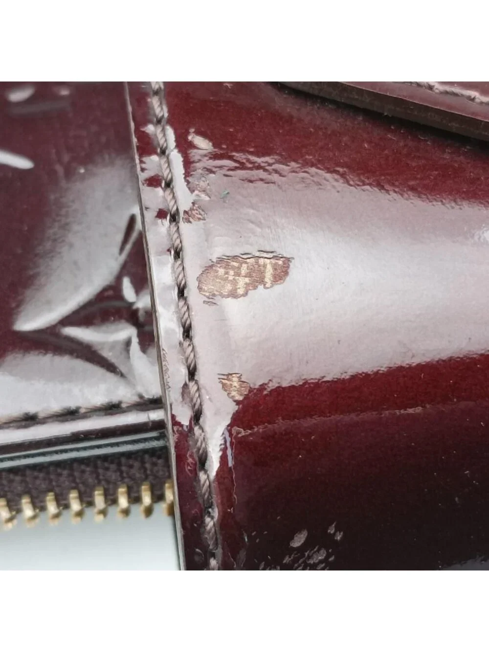 Louis Vuitton Melrose Avenue Amarante Vernis Handbag